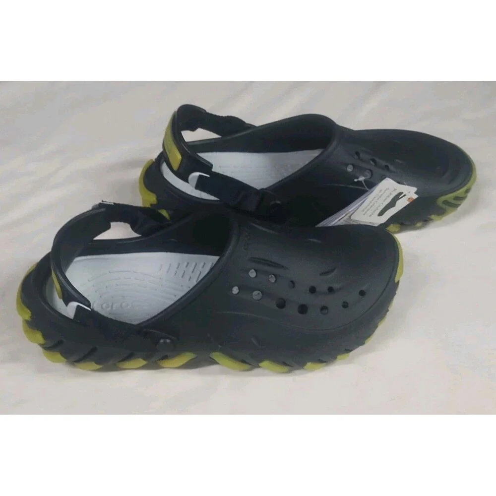CROCS ECHO ICEY RO CLOG 211458 BLACK SIZE Men 11 Runs Larger NEW